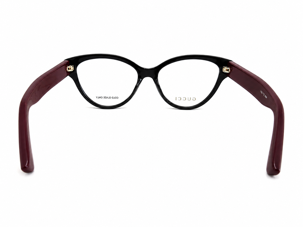 GUCCI GG1581O Negro/Tinto